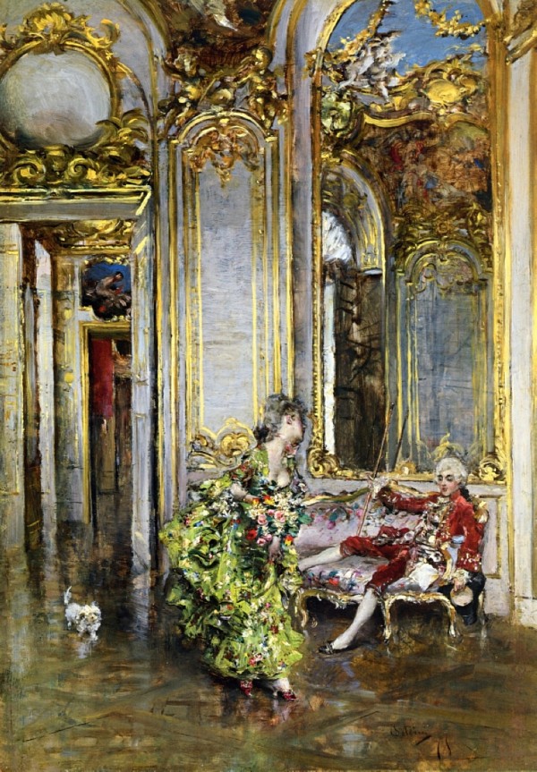 A Friend of Marquis by Giovanni Boldini